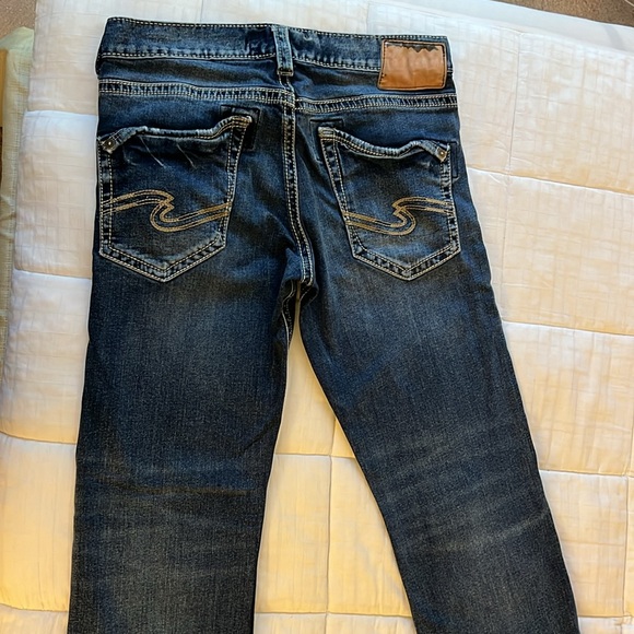 men’s “Zac” silver jeans - Picture 2 of 4